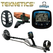 Teknetics Omega 8000 Metal Detector with Waterproof 10 & 11" Coil Made in USA!