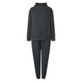 thumbnail image 5 of vigerkar Two Piece Sets for Women Fall Outfits Sweatsuit Sweat Sets Casual Matching Set Travel Tracksuit (Dark Gray, S), 5 of 7