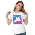 thumbnail image 3 of Vaporwave NASA Space Transportation Women's T Shirt Ladies Tee Brisco Brands L, 3 of 5