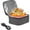 Gray, variant on RKZDSR USB Electric Heated Lunch Box - Portable Mini Food Warmer Container with Insulated Lunch Bag, Ideal for Office/Work