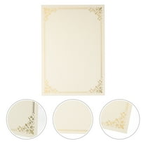 DRAFIDEEP Diploma Certificate Paper 10 Sheets for Blank Certificates in Award Ceremonies and Student Honors