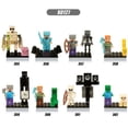 thumbnail image 2 of Minecraft Characters Minifigures Toy Building Kit Compatible For LEGO Playset , Age 6+, 2 of 5