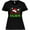 AB-Black, variant on Inktastic Mommy Claus with Christmas Santa Hat and Snowflakes Women's Plus Size T-Shirt