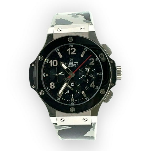 Pre-Owned Hublot Big Bang Evolution Steel and Ceramic 44MM 301.SB.131.RX