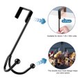 thumbnail image 3 of 2pcs Over the Door Wreath Hanger Hooks, EEEkit Metal Double Hanger Hook for Wreath, Coat Rack Hook for Hanging Hats, Towels, Coats, 3 of 5
