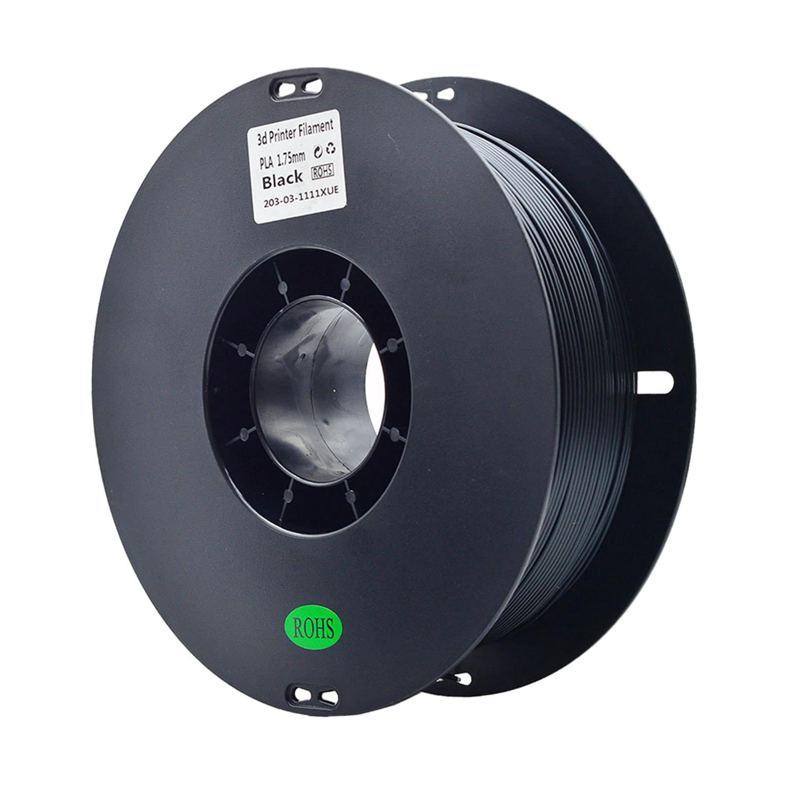Wzmzjy 1.75mm Pla Filament Accessories Environmentally Friendly 3D Printer Filament Black