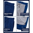 thumbnail image 3 of Pack de 2 shorts deportivos 2 en 1 para niño Reebok de secado rápido, 3 of 7