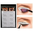 thumbnail image 2 of 4PCS Quick Makeup Stencil Stickers Reusable Eyeliner Eyeshadow Stencils Cosmetic Tool Set, 2 of 9
