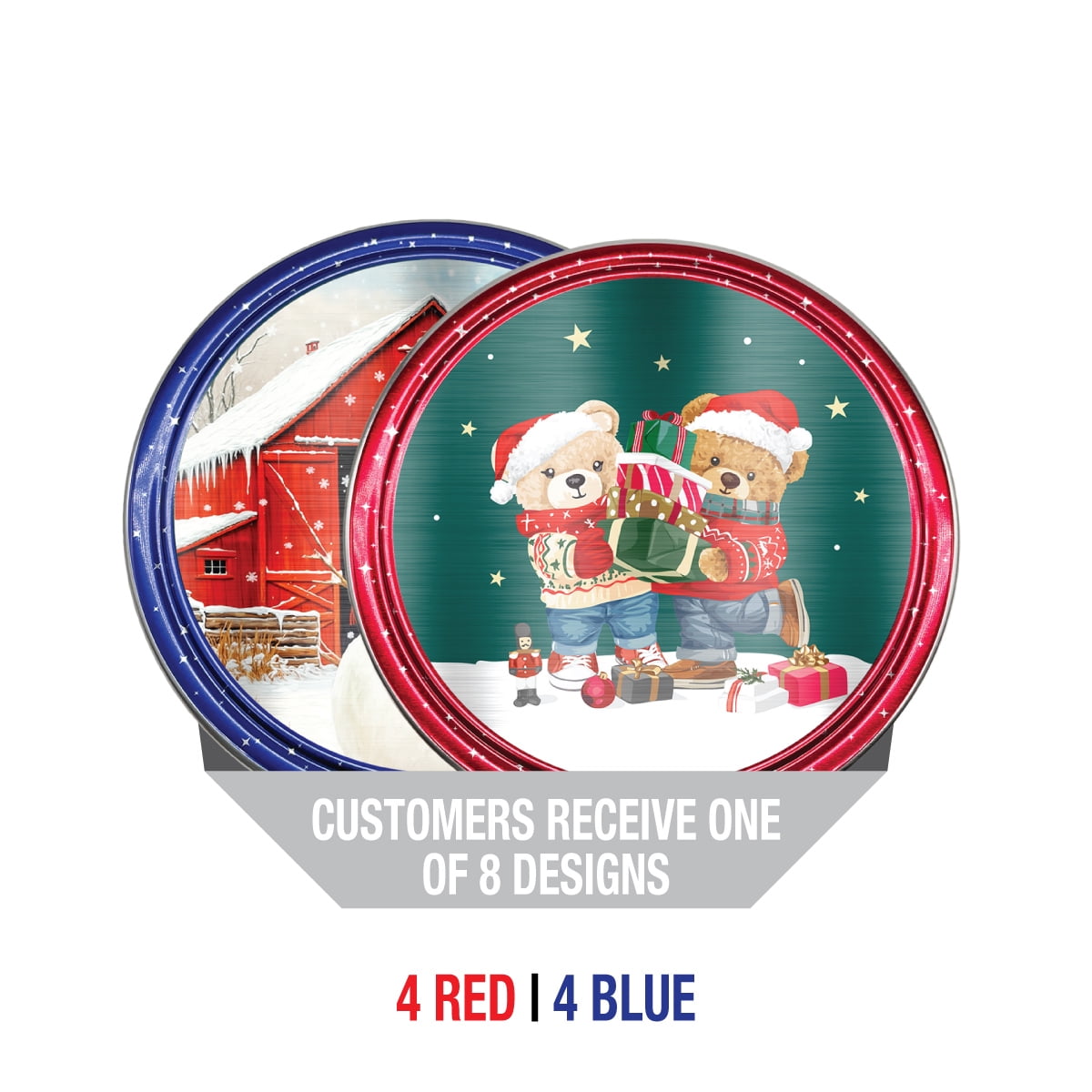 Great Value Christmas Butter Cookies, 12 oz