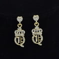thumbnail image 3 of JoeytheJewelryNY HUGS &KISSES xo queen set gold Plated #69, 3 of 5