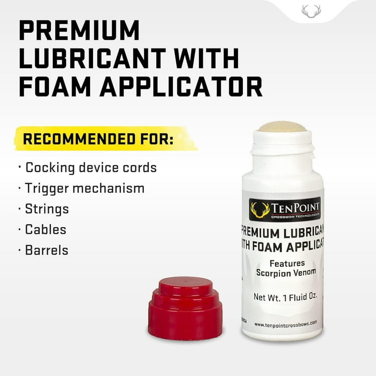 Tenpoint Premium Cable String Lube with Foam Applicator - Walmart.com