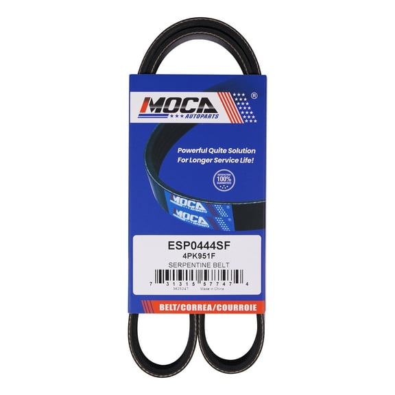 MOCA AUTOPARTS 4PK951F Accessory Drive Belt Fit for 2007-2015 Ford Edge 3.5L & 2011-2015 Lincoln MKX 3.7L & 2007-2012 Lincoln MKZ 3.5L
