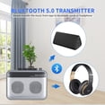 thumbnail image 3 of Reproductor de casetes y grabador FIOLEES Bluetooth con transmisor, 3 of 7