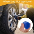 thumbnail image 3 of Unique Bargains 20 Pcs Wheel Lug Nut Bolt Cap Cover Protection Silicone Fluorescent Blue, 3 of 7