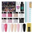 thumbnail image 1 of Dipping Powder Nail Starter Kit Dip Powder System Starter Nail Kit Acrylic Dipping System for French Nail Manicure Nail Art Set, 1 of 5