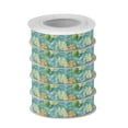thumbnail image 2 of 5 Rolls Christmas Ribbon 1.5 inch Wide Decorative Ribbon for Gift Wrapping and Holiday Decorations Oranges and Limes, 2 of 7