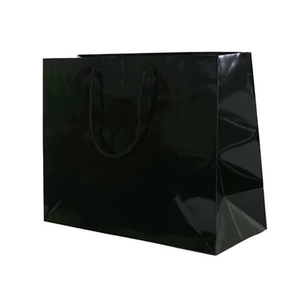 Download Jam Glossy Gift Bags 13 X 10 X 5 Black 100 Pack Large Horizontal Walmart Com Walmart Com