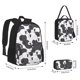 thumbnail image 2 of Disketp Black And White Sheeps Mochila Estampada de Gran Capacidad con Lonchera y Estuche, Set de 3 Piezas para Estudiantes, 2 of 7