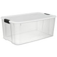 thumbnail image 2 of Sterilite 116 Quart Storage Tote, 4 Pack, & 70 Quart Storage Tote, 4 Pack, 2 of 12