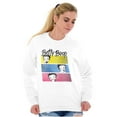 thumbnail image 3 of Betty Boop Lovers Cute Sassy Faces Women Crewneck Sweatshirt Brisco Brands L, 3 of 6