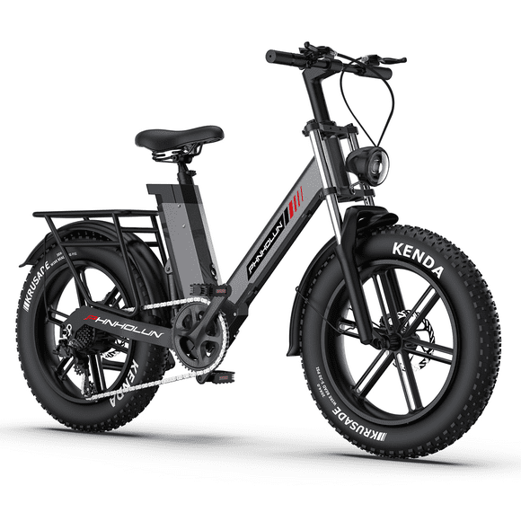 6MSKS Electric Bike Bicicletas Eléctricas Ebike 1000W High Speed Brushless Motor 48V17.5Ah Battery 16+ Mountain Bike 20 inch Wide Tire 50km Travel UL2849