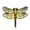 Yellow, variant on Dragonfly Enamel Pin | Clayton Jewelry Labs