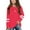 Red, variant on Kids Thermal Shirts Long Sleeve Collar Print Kids Comfy Tee Shirt Back To School Clothes for Teen Boys 8-9 Years