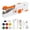 Orange, variant on Portable Handheld Sewing Machine, Mini Heavy Duty Cordless Sewing Machine for Beginners Adults, Easy to Use Suitable for Sewing Clothes, Fabrics, Cutains, Family Travel, DIY