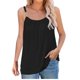 thumbnail image 1 of Camisas para mujer sin mangasTank Top Camisola Loose Fit Color sólido Summer Pullover Blusa Pompotops lopia987957, 1 of 5