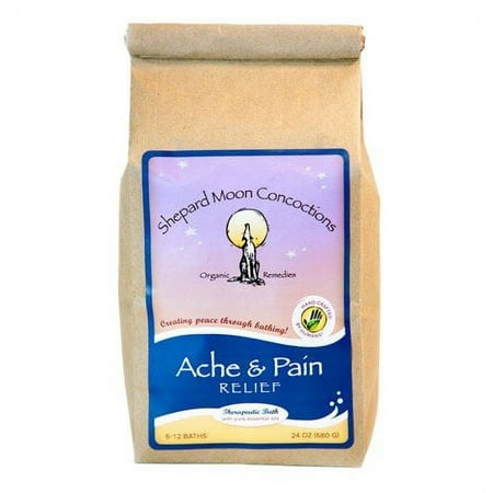 Shepard Moon Concoctions Epsom Salt Bath Remedies Ache & Pain Relief Bath 24 oz Bag