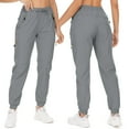thumbnail image 3 of FEN AI Womens Cargo Joggers Quick Dry Lightweight Hiking Pants with Multi Pockets Athletic Lounge Casual Travel, 3 of 8