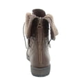 thumbnail image 3 of Galaxy-02 Women's Fashion Combat Mid-Calf Foldable Quilted Back Zipper Boots Shoes, 3 of 4