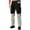 Khaki, variant on Men's Work Pants Casual Expandable Waist Carpenter Construction Pants Summer Utility Cargo Workwear Trousers Gray XL