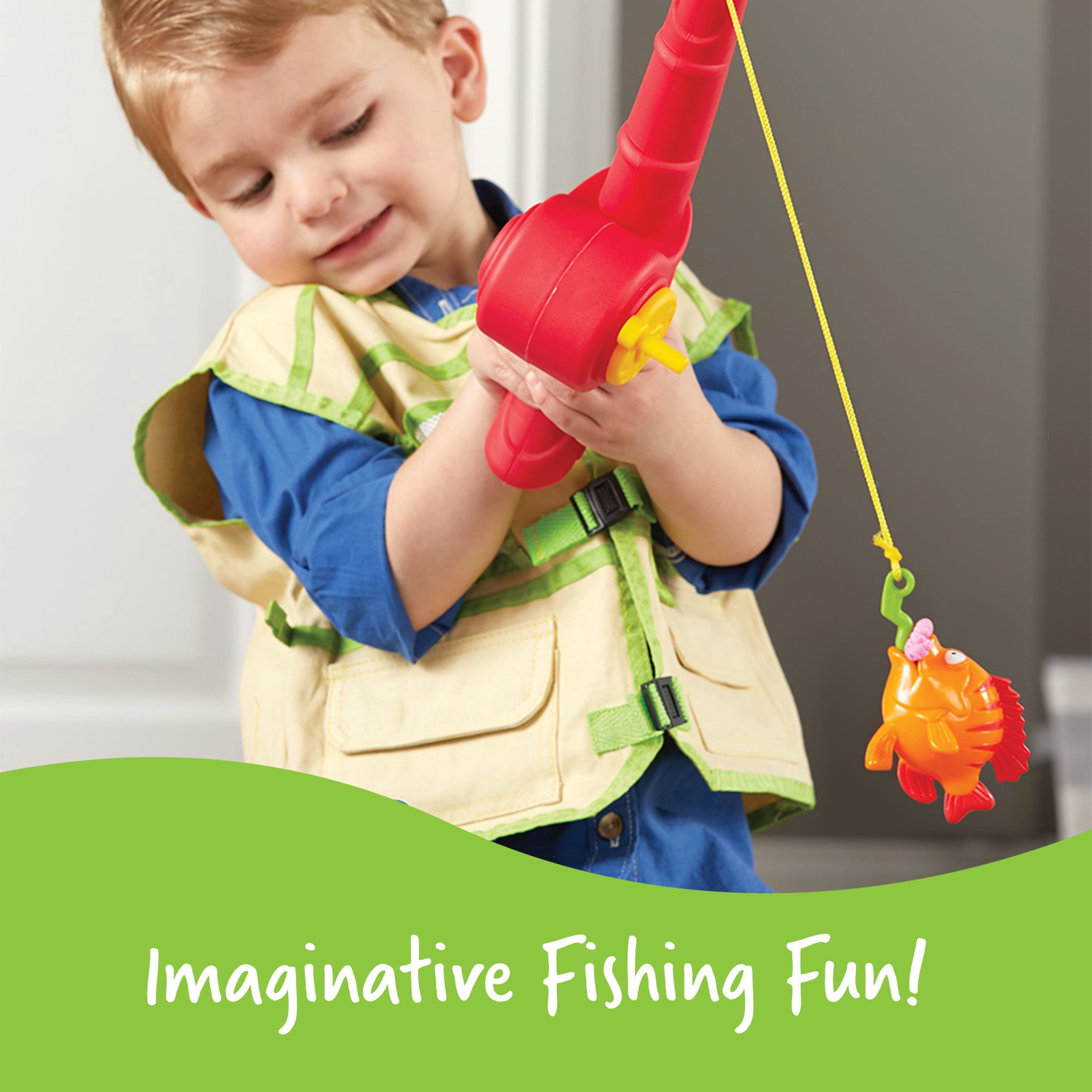 Learning Resources Pretend & Play Fishing Set Toddler Bath, Water Toys , Ages 3+