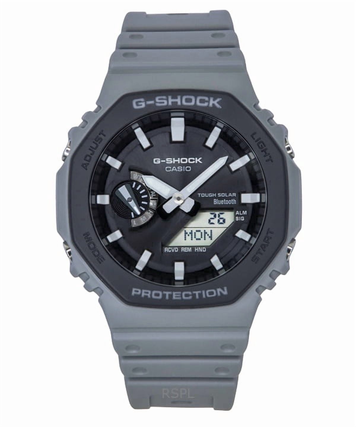 【美品】CASIO G-SHOCK GA-2100 Casio G-Shock Analog Digital Resin Strap Orange Dial Quartz GA