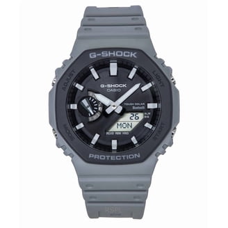 Casio, Men's G-Shock Solar Watch, GA-B2100-1A1, 200M Water