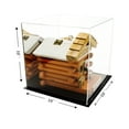 thumbnail image 2 of Acrylic Deluxe Display Case with Mirror - Medium Square Box 10" x 10" x 10" (A028-DS), 2 of 8