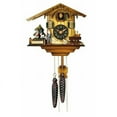 thumbnail image 3 of 12 Melody Quartz Cuckoo Clock - Heidi's Chalet with Revolving Figures, 3 of 7