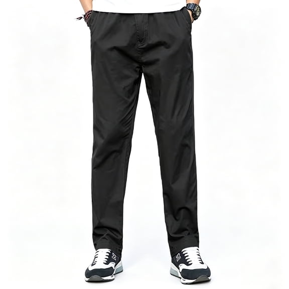 Men’s & Big Men’s Relaxed Work Cargo Pants, Fashion Precise Standard Sizing Trousers