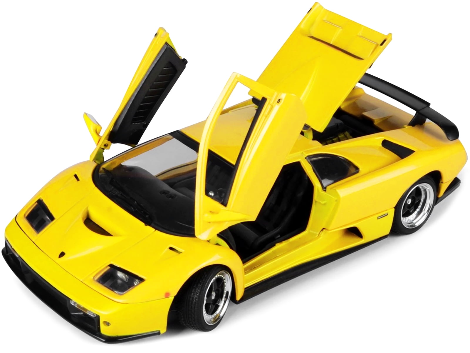 Lamborghini Diablo Gt Yellow Diecast Model 1:18 Die Cast Car 
