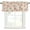 Beige, variant on Peach Valances for Windows Farmhouse Kitchen Curtains Valances Rod Pocket Valance Curtains for Windows Spring Floral Green Leaf Botanical Pink Fruit Window Valances for Bathroom Bedroom 42"x12"