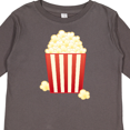 thumbnail image 4 of Inktastic Popcorn Movie Treat Boys or Girls Long Sleeve Toddler T-Shirt, 4 of 5