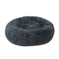 thumbnail image 1 of Lit de Chat en Peluche Ronde Maison de Chien Coussin de Chiot Portable Chaud Doux Chenil Confortable, 1 of 7