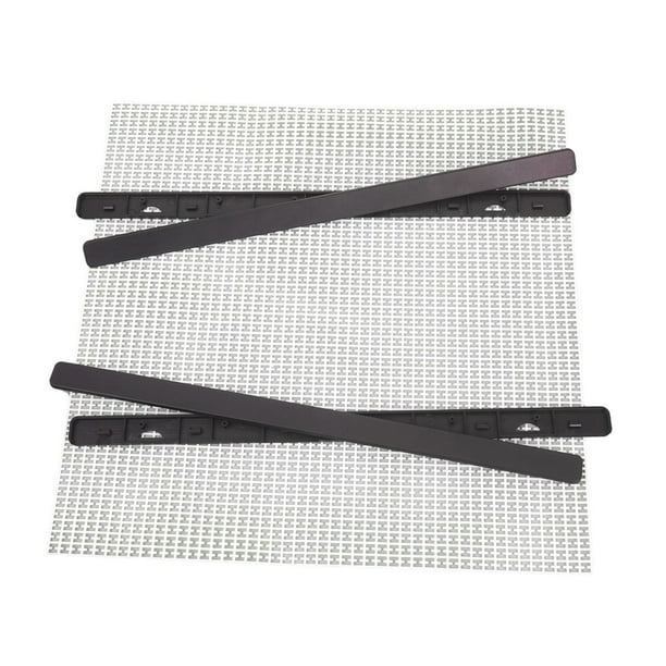 Tablero de cuentas fusibles, tableros de clavijas, suministros cuadrados para manualidades, multifuncional Blanco