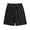 Black, variant on LiuXxxx 2025 Men's Summer Large Pocket Stretch Elastic Casual Loose Five Piece Shorts Coffee M