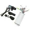 thumbnail image 1 of Electric Bike Motor Controller Set, Easy Operation 36V 48V 1000W Electric Bike Retrofit LCD Panel Clear Data Displaying  For 22.5mm Handlebars, 1 of 8