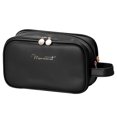 thumbnail image 1 of Bolsa de cosméticos de viaje, bolsa organizadora de maquillaje, bolsa de aseo para almacenamiento con espacio dividido ajustable, 1 of 5
