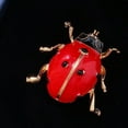 thumbnail image 3 of Guardurnaity Broche de mariquita, materiales adecuados para todas las ocasiones, broche de insecto de mariquita, broches de mariquitas Accesorios de disfraces, 3 of 6