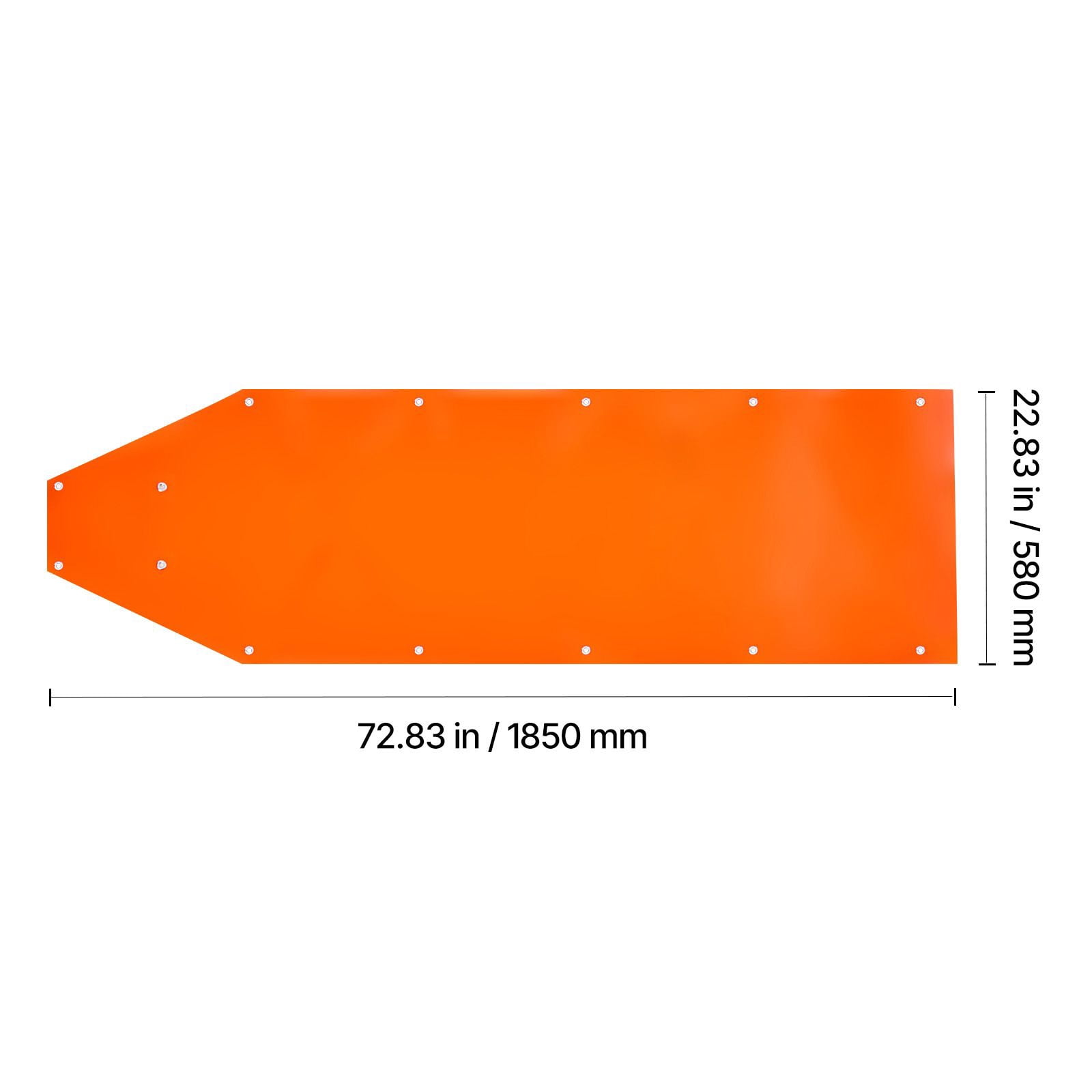 Yard Drag Sled 550 lbs Capacity Heavy-Duty PE 0.05 Inch Thickness 141 Inch Ropes Smooth Surface for Hunting Firewood Camping Gear Hauling