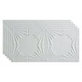 thumbnail image 1 of FASÄDE Art Deco Decorative Vinyl 2ft x 4ft Glue Up Ceiling Panel in Matte White(5 Pack), 1 of 5